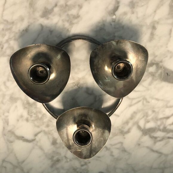 Vintage Mid-Century Modern Tapered Candle Holder - Picture 1 of 4